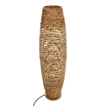 Atmosphera - Candeeiro de chão SAND 1xE27/40W/230V faia/Jacinto-de-água