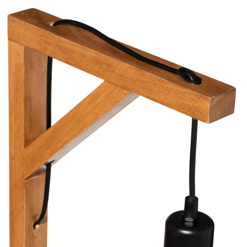 Atmosphera - Candeeiro de chão WILD 1xE27/25W/230V pinho