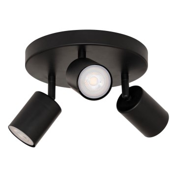Atmosphera - Candeeiro de focos VICO 3xGU10/25W/230V preto