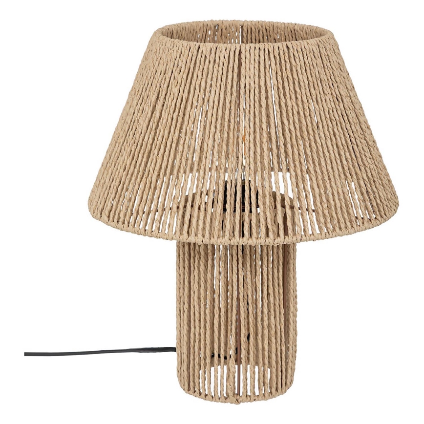 Atmosphera - Candeeiro de mesa ADRIA 1xE27/40W/230V juta