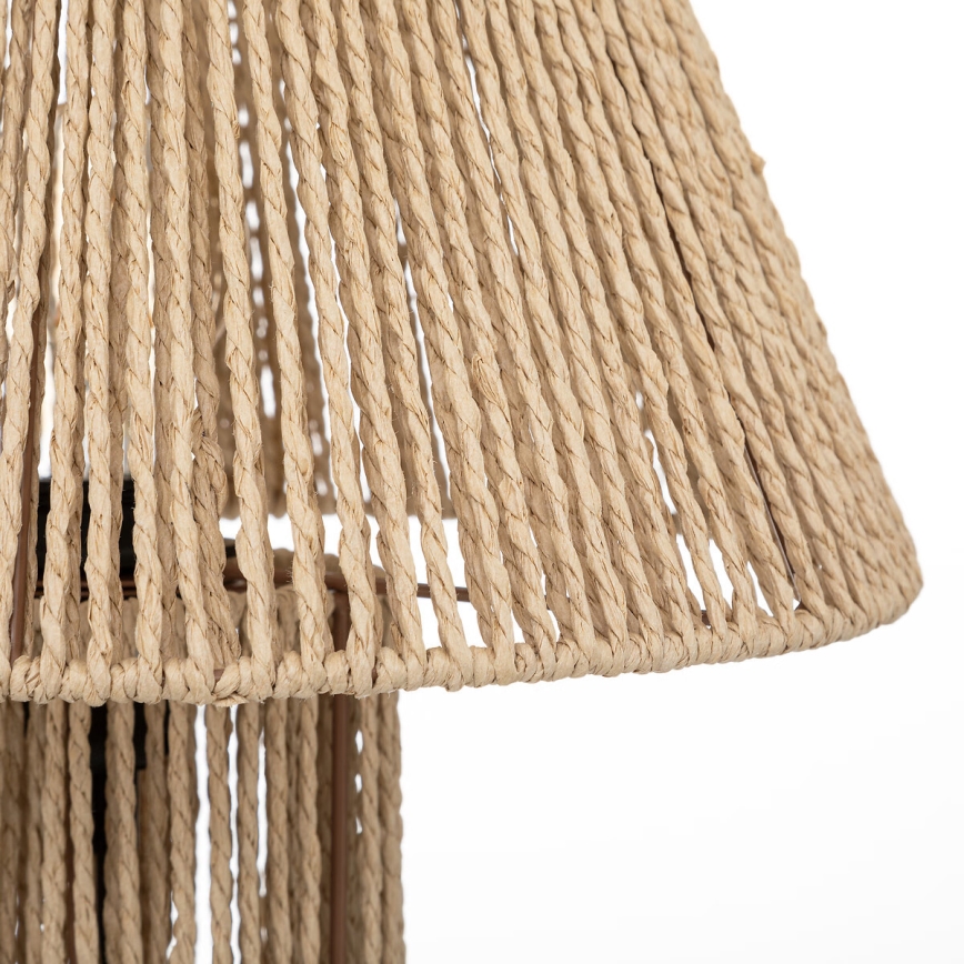Atmosphera - Candeeiro de mesa ADRIA 1xE27/40W/230V juta