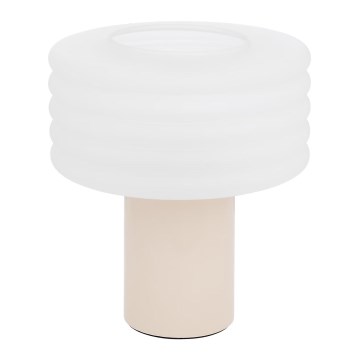 Atmosphera - Candeeiro de mesa ASTI 1xE27/60W/230V bege