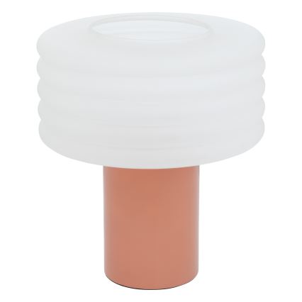 Atmosphera - Candeeiro de mesa ASTI 1xE27/60W/230V cor tijolo
