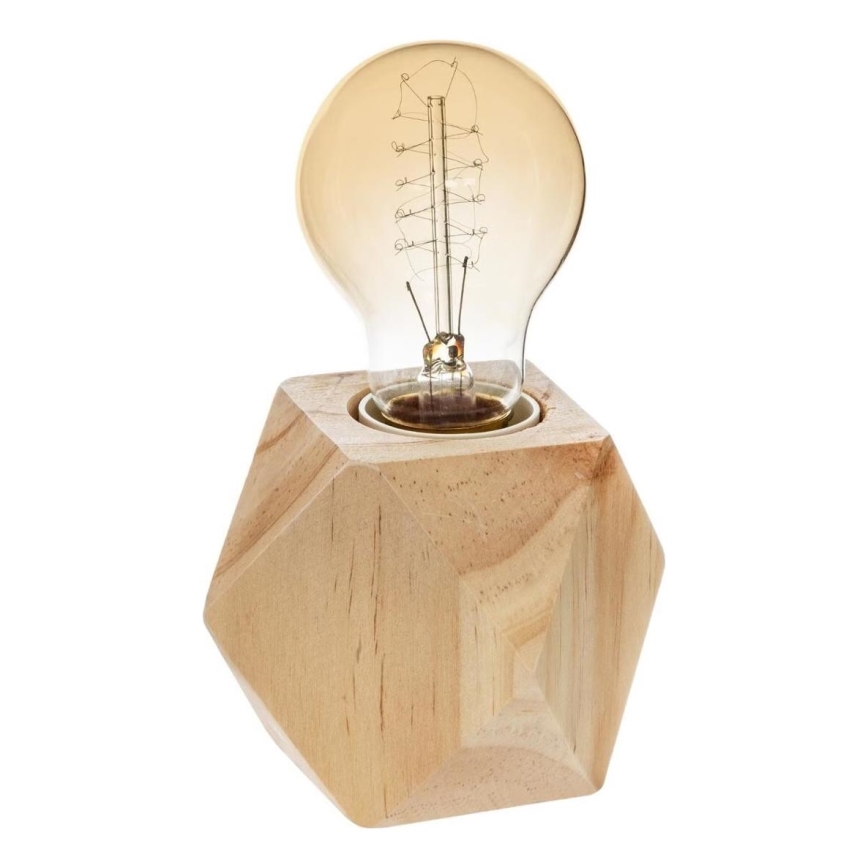 Atmosphera - Candeeiro de mesa BAHIA 1xE27/25W/230V pinho