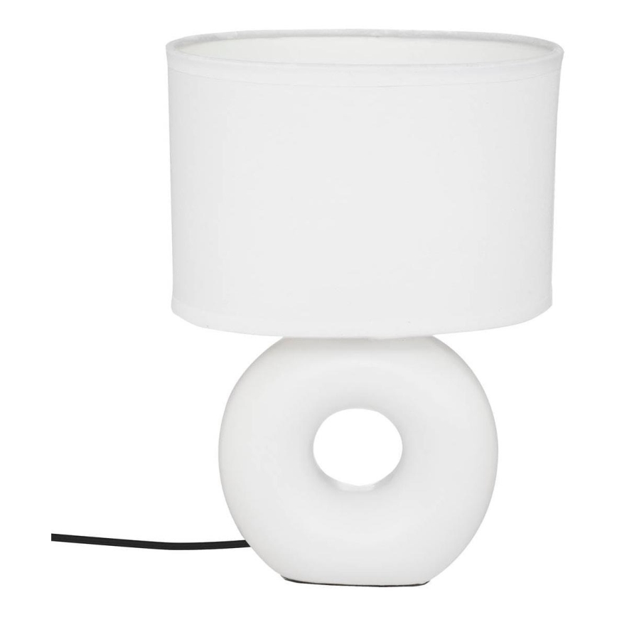 Atmosphera - Candeeiro de mesa BARU 1xE14/40W/230V branco