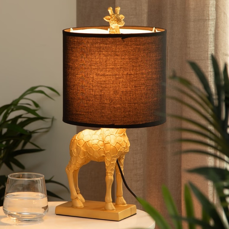 Atmosphera - Candeeiro de mesa GIRAFA 1xE27/40W/230V