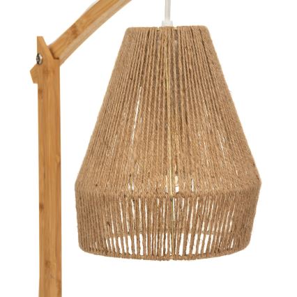Atmosphera - Candeeiro de mesa KARLA 1xE27/40W/230V bambu