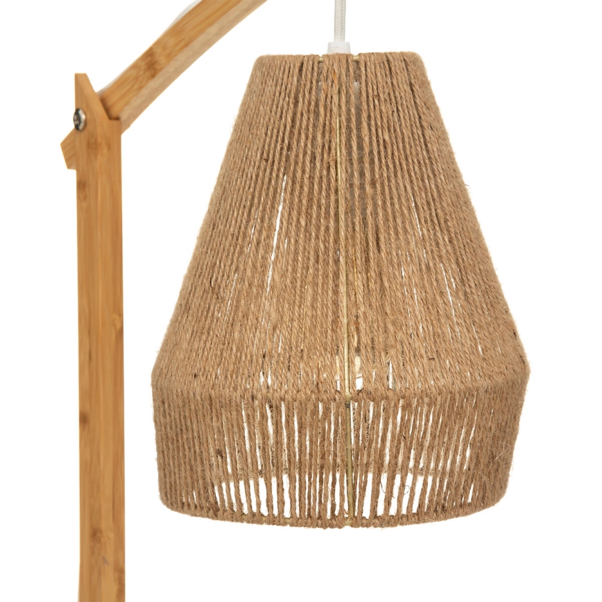 Atmosphera - Candeeiro de mesa KARLA 1xE27/40W/230V bambu
