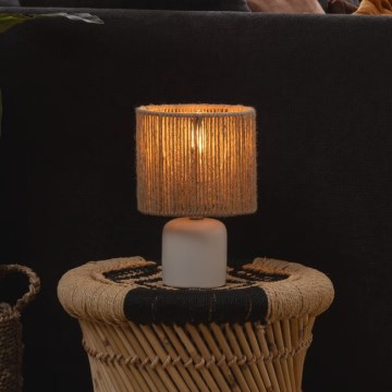 Atmosphera - Candeeiro de mesa KOBY 1xE14/40W/230V branco