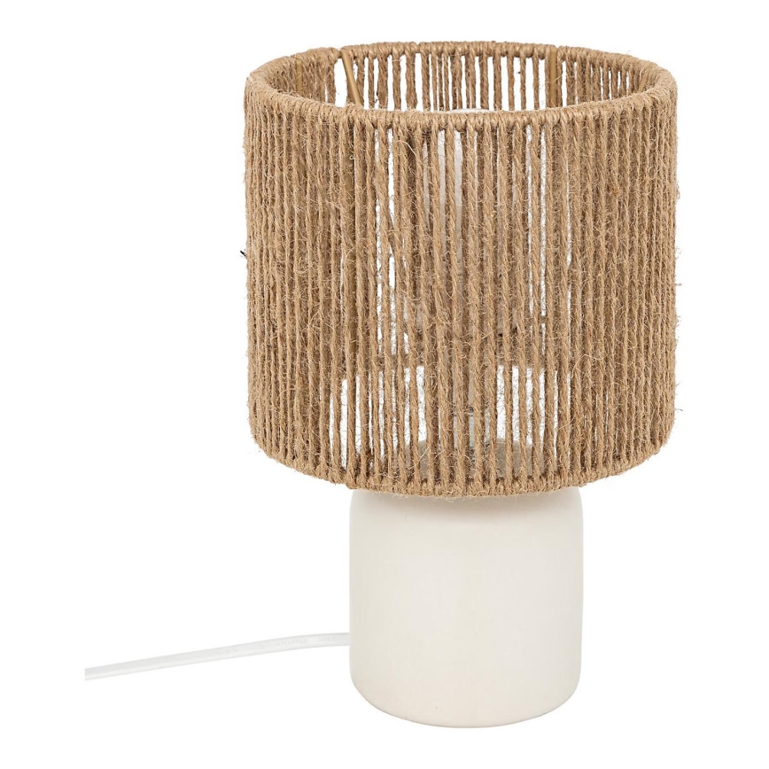 Atmosphera - Candeeiro de mesa KOBY 1xE14/40W/230V branco