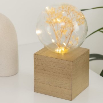 Atmosphera - Candeeiro de mesa LED MICRO LED/2xAAA