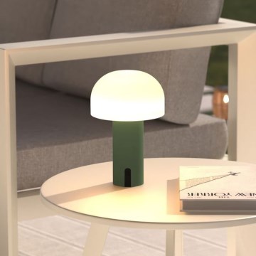 Atmosphera - Candeeiro de mesa LED para exterior com regulação JANY LED/3,7V 22 cm 2200 mAh IP44 verde