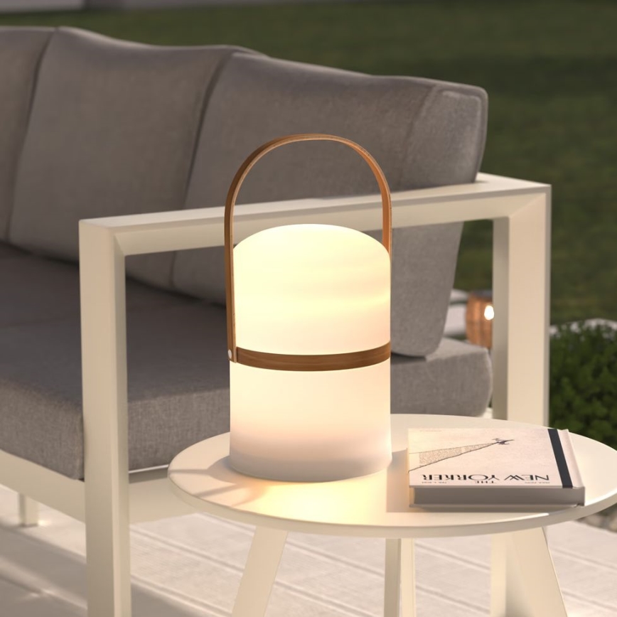 Atmosphera - Candeeiro de mesa LED para exterior com regulação KIARA LED/3,7V 36 cm 4000 mAh IP44