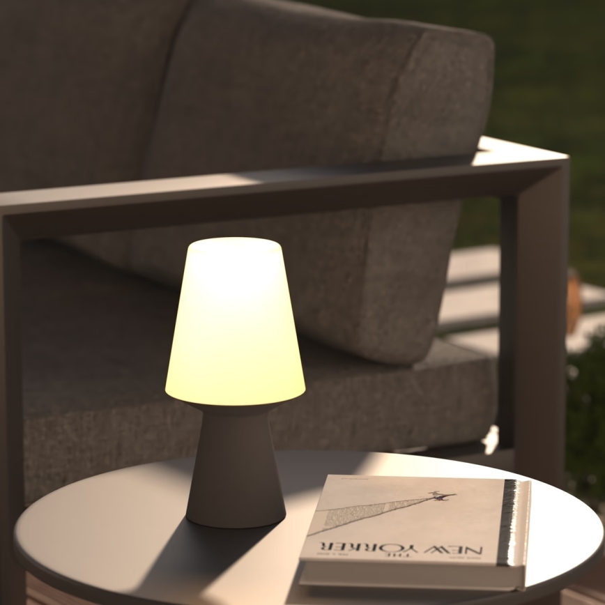 Atmosphera - Candeeiro de mesa LED para exterior com regulação WIZA LED/5V IP4