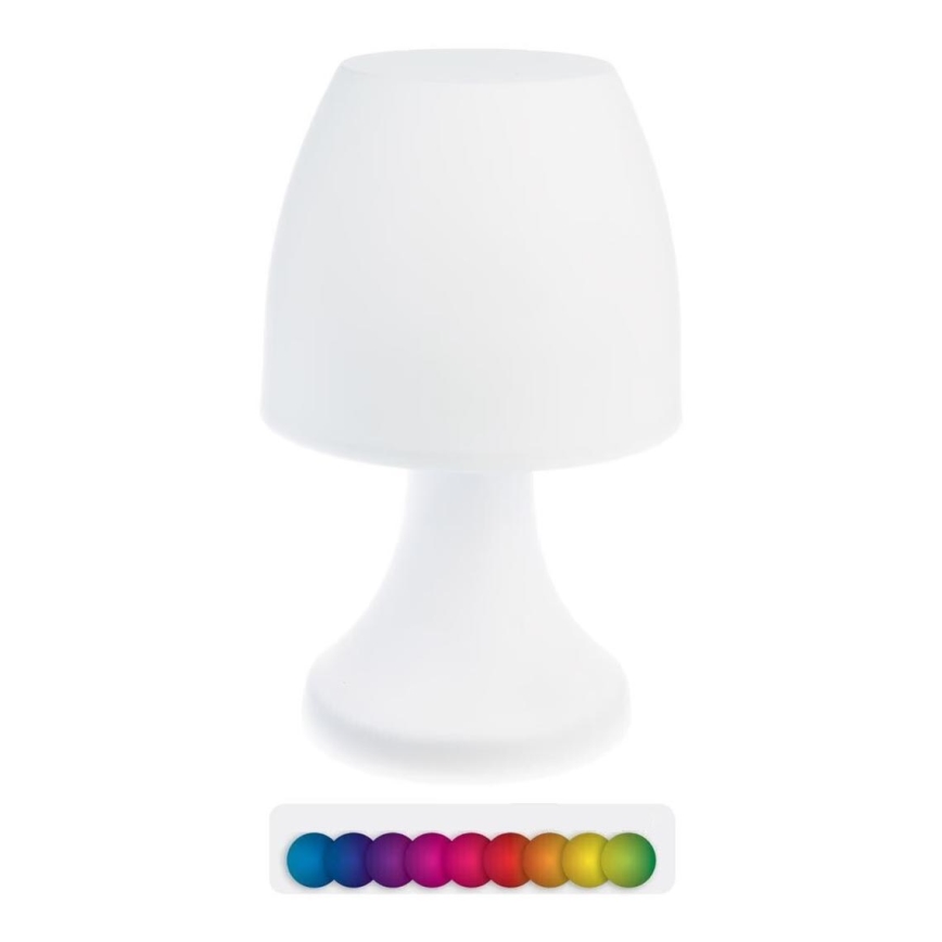 Atmosphera - Candeeiro de mesa LED RGB exterior DOKK LED/3xAAA 19,5 cm IP44