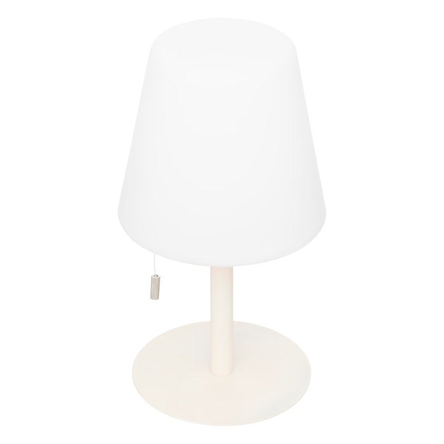 Atmosphera - Candeeiro de mesa LED RGBW para exterior ZACK LED/3,7V 1200 mAh IP44 bege