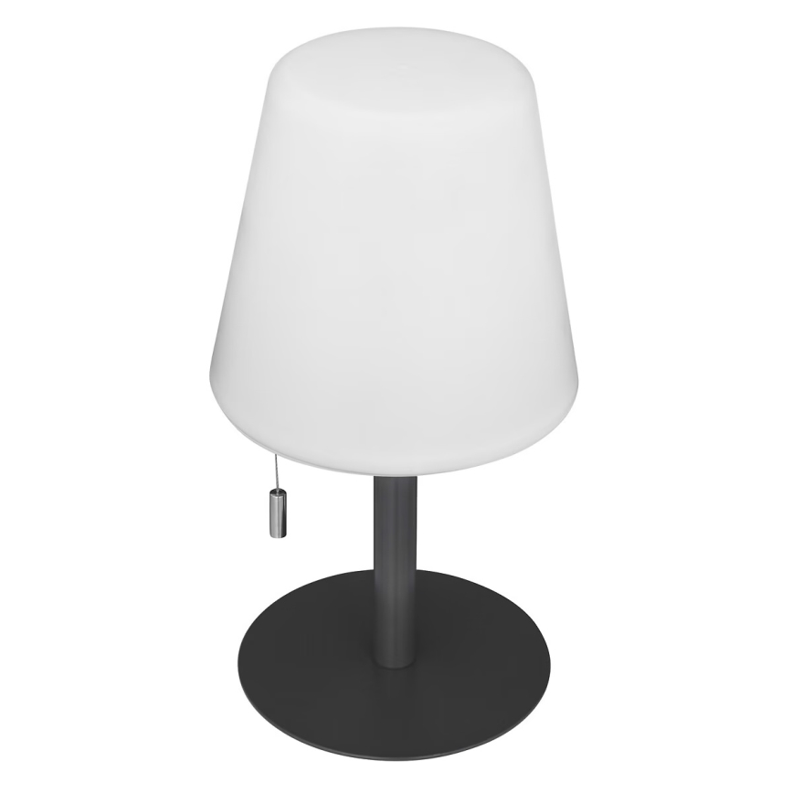 Atmosphera - Candeeiro de mesa LED RGBW para exterior ZACK LED/3,7V 1200 mAh IP44 preto