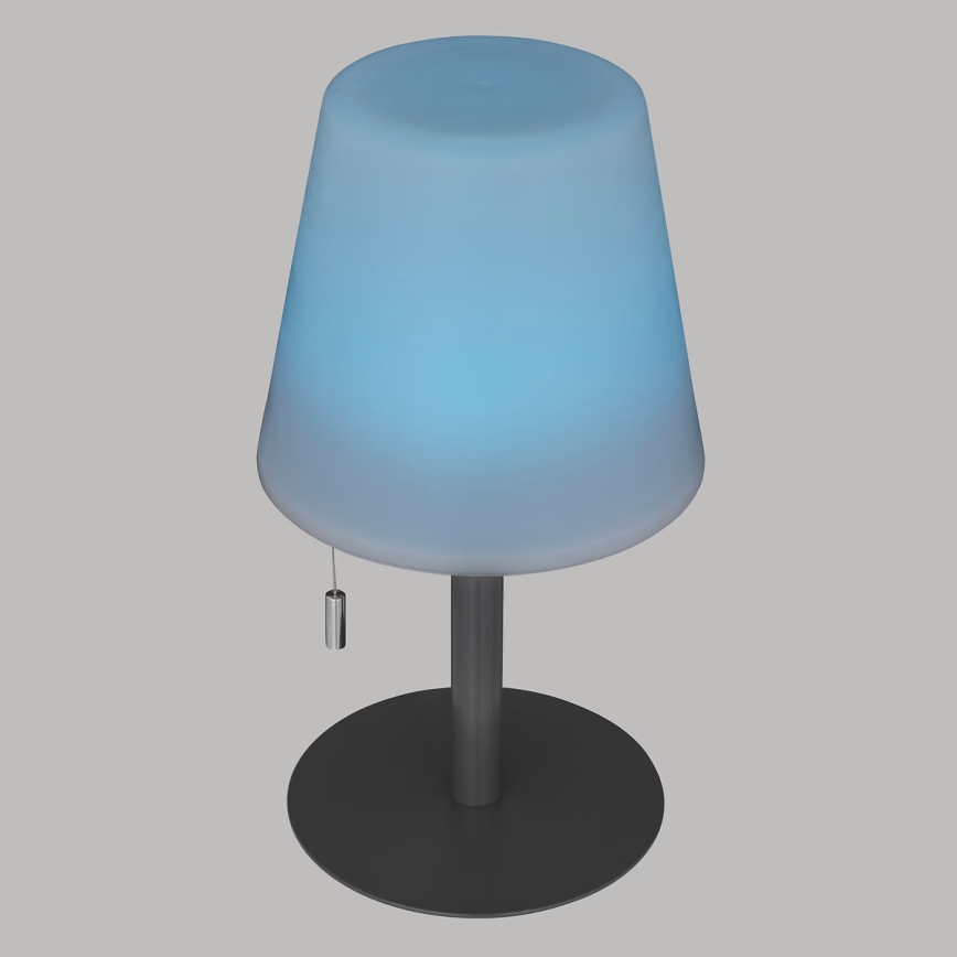 Atmosphera - Candeeiro de mesa LED RGBW para exterior ZACK LED/3,7V 1200 mAh IP44 preto
