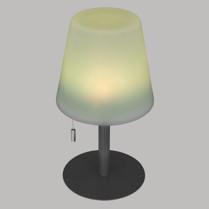 Atmosphera - Candeeiro de mesa LED RGBW para exterior ZACK LED/3,7V 1200 mAh IP44 preto
