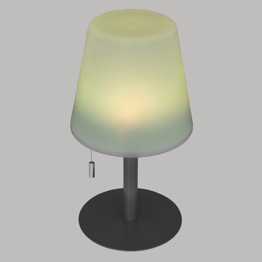 Atmosphera - Candeeiro de mesa LED RGBW para exterior ZACK LED/3,7V 1200 mAh IP44 preto