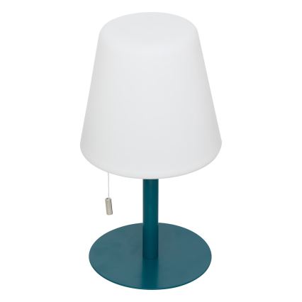 Atmosphera - Candeeiro de mesa LED RGBW para exterior ZACK LED/3,7V 1200 mAh IP44 turquesa