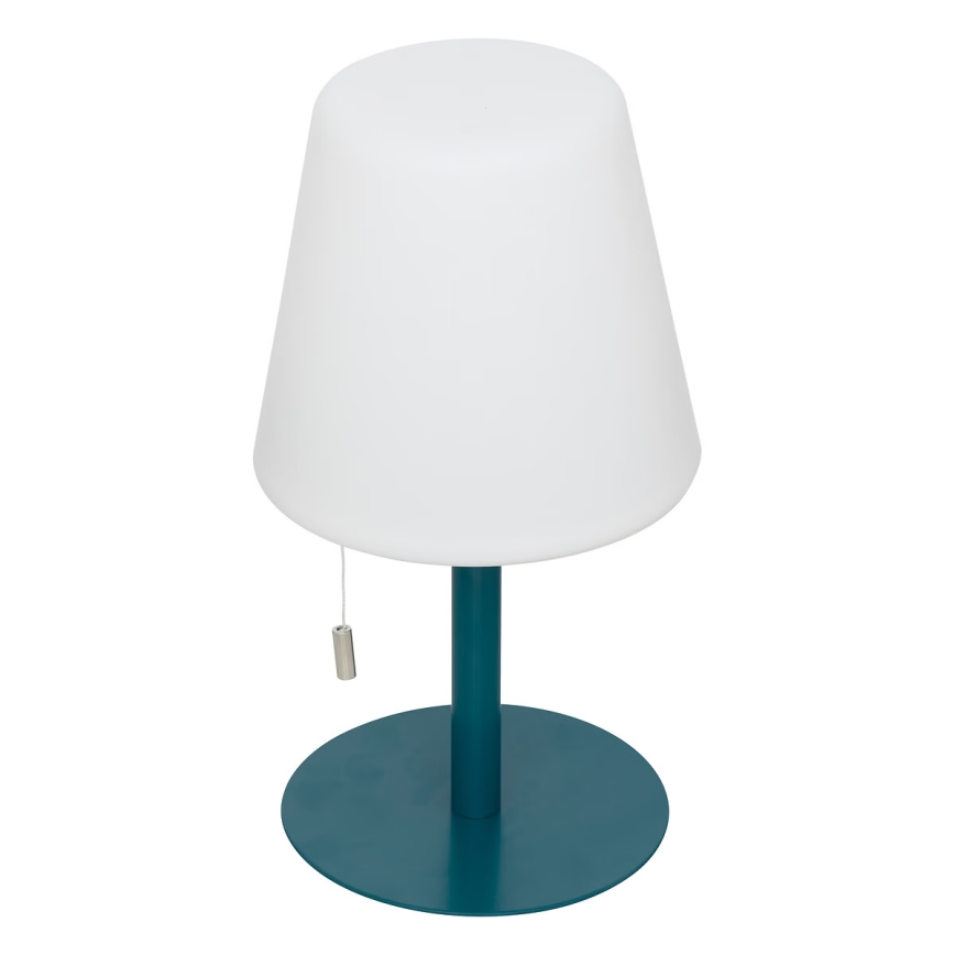 Atmosphera - Candeeiro de mesa LED RGBW para exterior ZACK LED/3,7V 1200 mAh IP44 turquesa