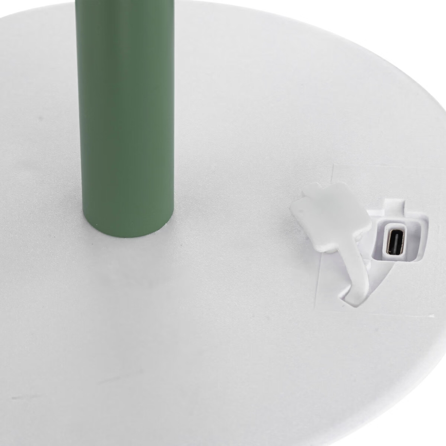 Atmosphera - Candeeiro de mesa LED RGBW para exterior ZACK LED/3,7V 1200 mAh IP44 verde