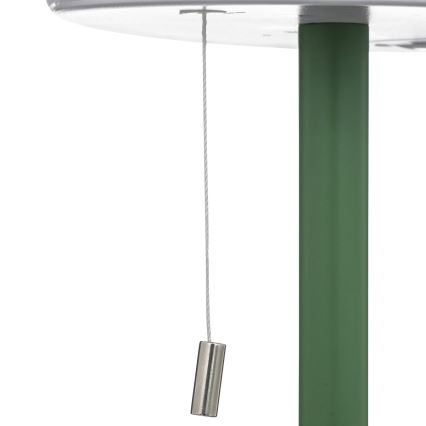 Atmosphera - Candeeiro de mesa LED RGBW para exterior ZACK LED/3,7V 1200 mAh IP44 verde
