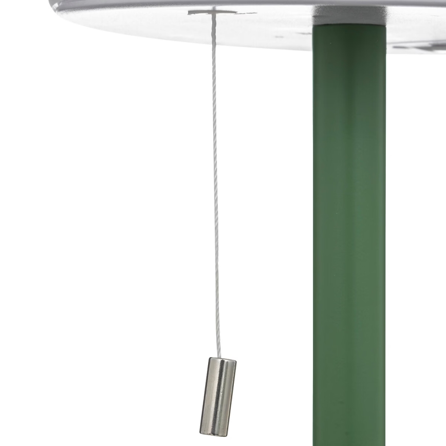 Atmosphera - Candeeiro de mesa LED RGBW para exterior ZACK LED/3,7V 1200 mAh IP44 verde