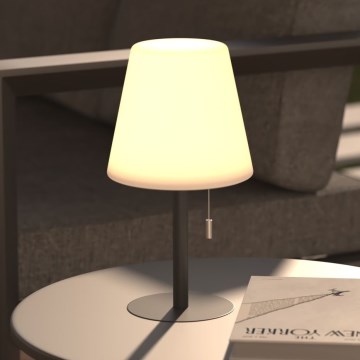 Atmosphera - Candeeiro de mesa LED RGBW para exterior ZACK LED/3,7V 1200 mAh IP44 preto