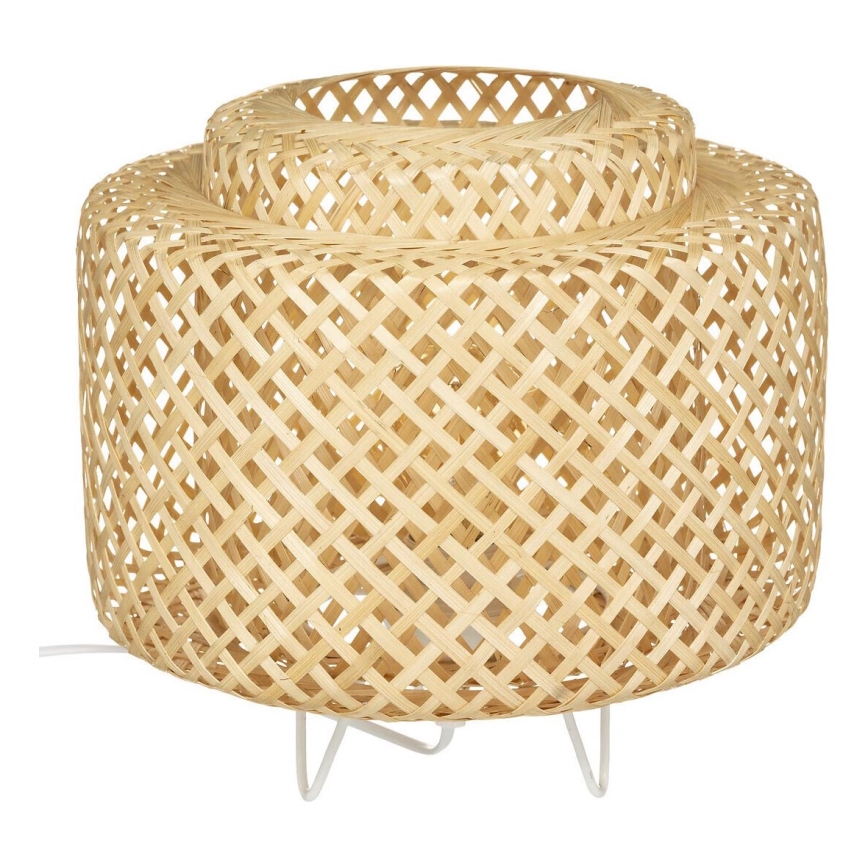 Atmosphera - Candeeiro de mesa LIBY 1xE27/40W/230V bambu