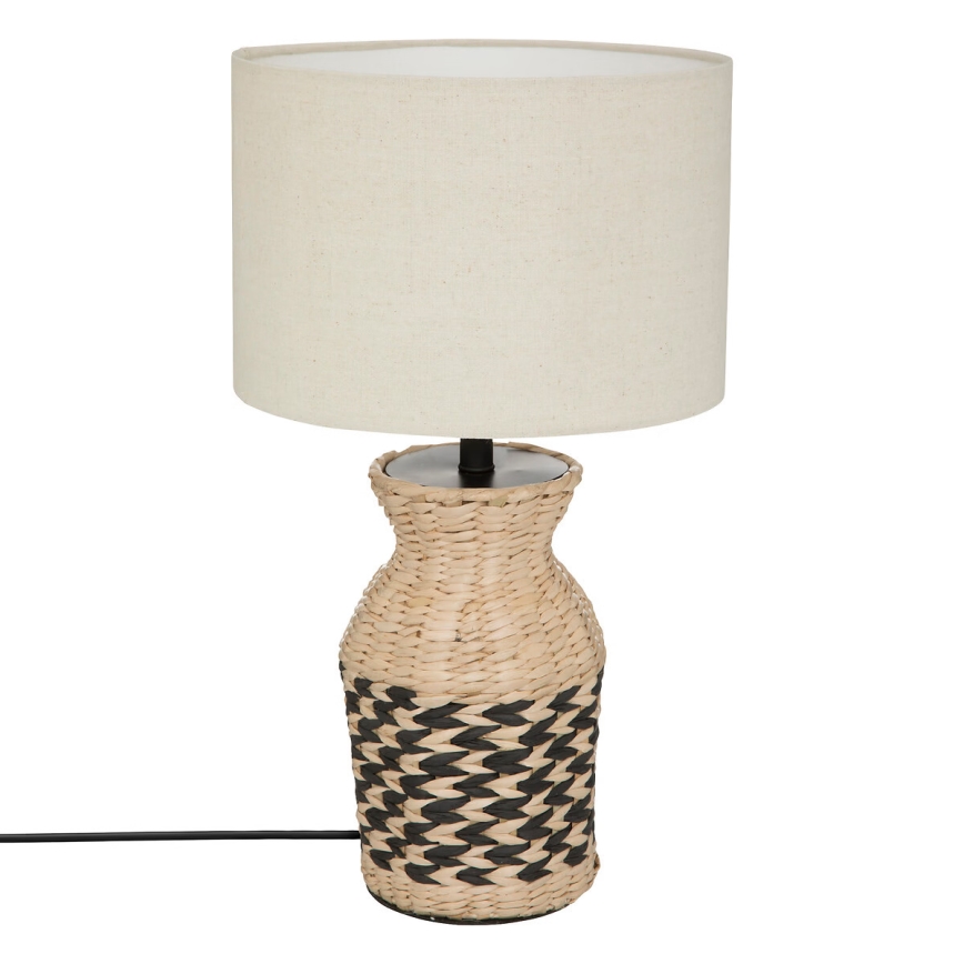 Atmosphera - Candeeiro de mesa MENA 1xE27/40W/230V Jacinto-de-água