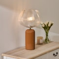 Atmosphera - Candeeiro de mesa PHYLAS 1xE14/40W/230V laranja