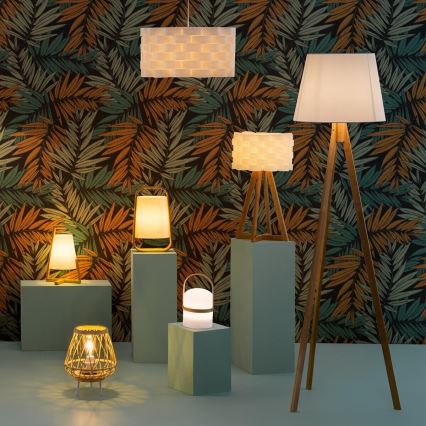 Atmosphera - Candeeiro de mesa REX 1xE14/40W/230V bambu