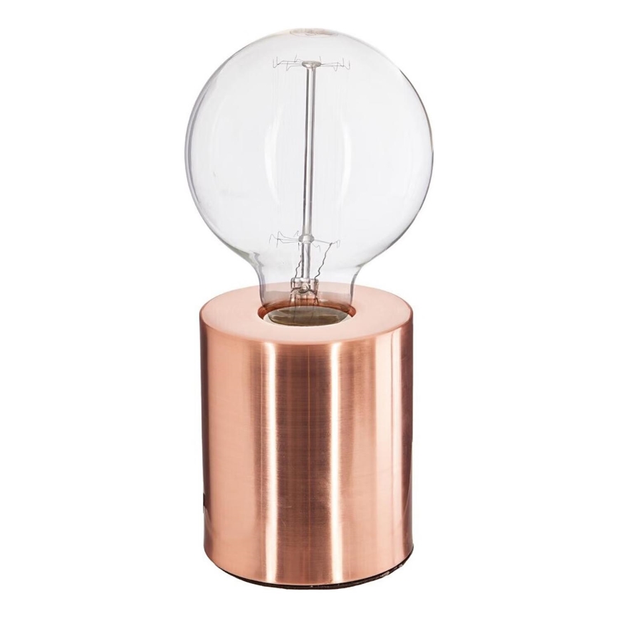Atmosphera - Candeeiro de mesa SABA 1xE27/40W/230V cobre