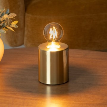 Atmosphera - Candeeiro de mesa SABA 1xE27/40W/230V dourado