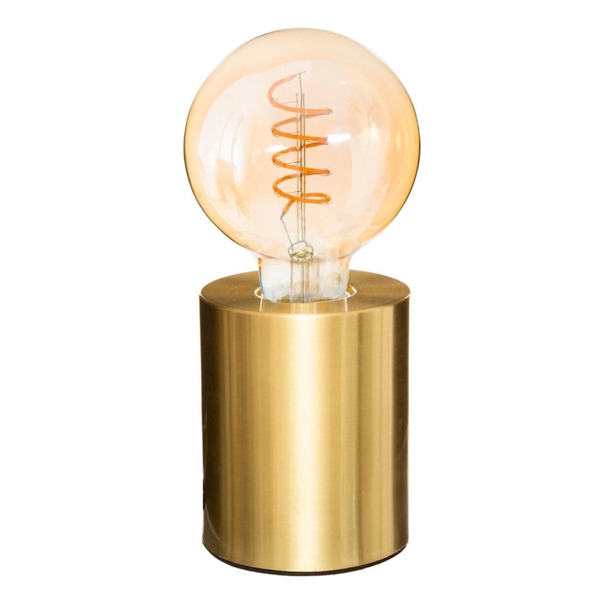 Atmosphera - Candeeiro de mesa SABA 1xE27/40W/230V dourado