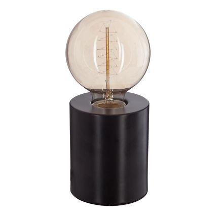 Atmosphera - Candeeiro de mesa SABA 1xE27/40W/230V preto