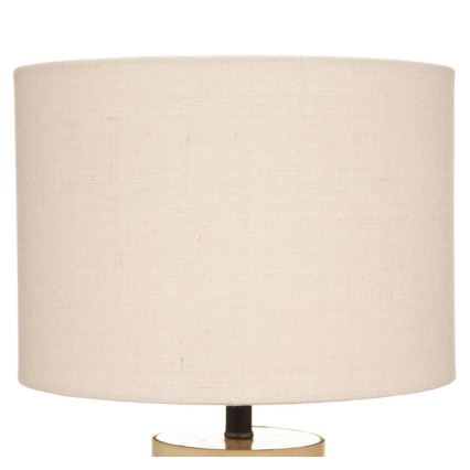 Atmosphera - Candeeiro de mesa SALMA 1xE27/40W/230V bambu