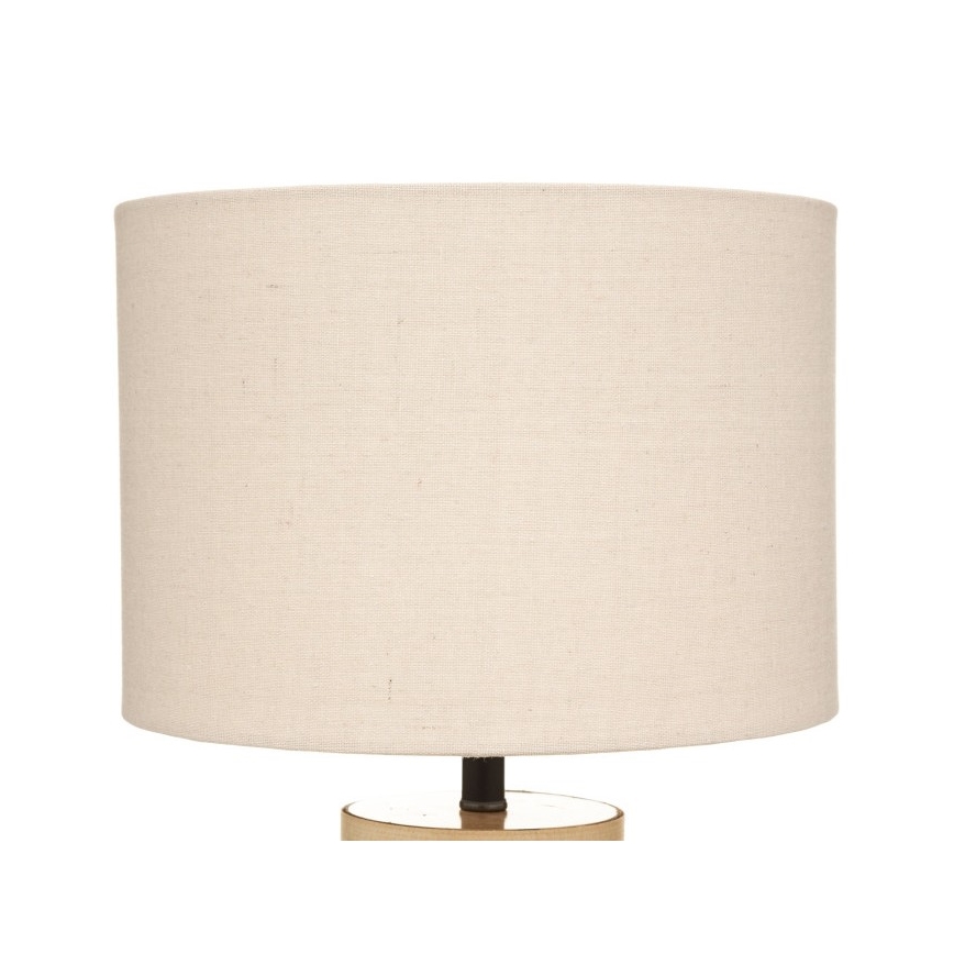 Atmosphera - Candeeiro de mesa SALMA 1xE27/40W/230V bambu