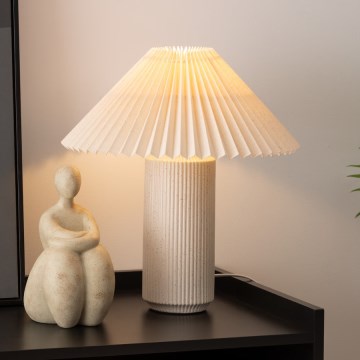 Atmosphera - Candeeiro de mesa TALYA 1xE27/40W/230V porcelana