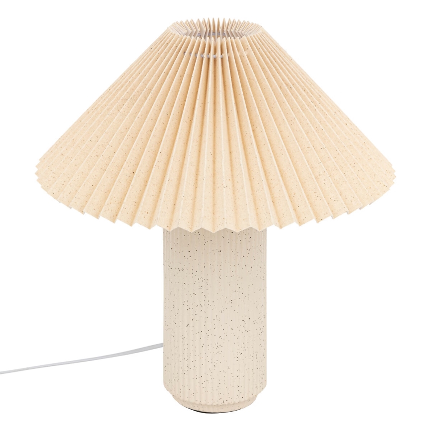 Atmosphera - Candeeiro de mesa TALYA 1xE27/40W/230V porcelana