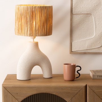 Atmosphera - Candeeiro de mesa TANIA 1xE27/40W/230V