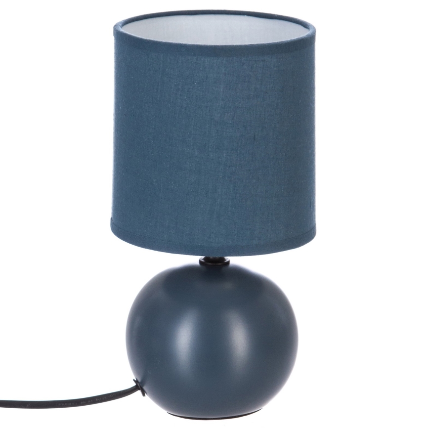 Atmosphera - Candeeiro de mesa TIMÉO 1xE14/60W/230V azul escuro