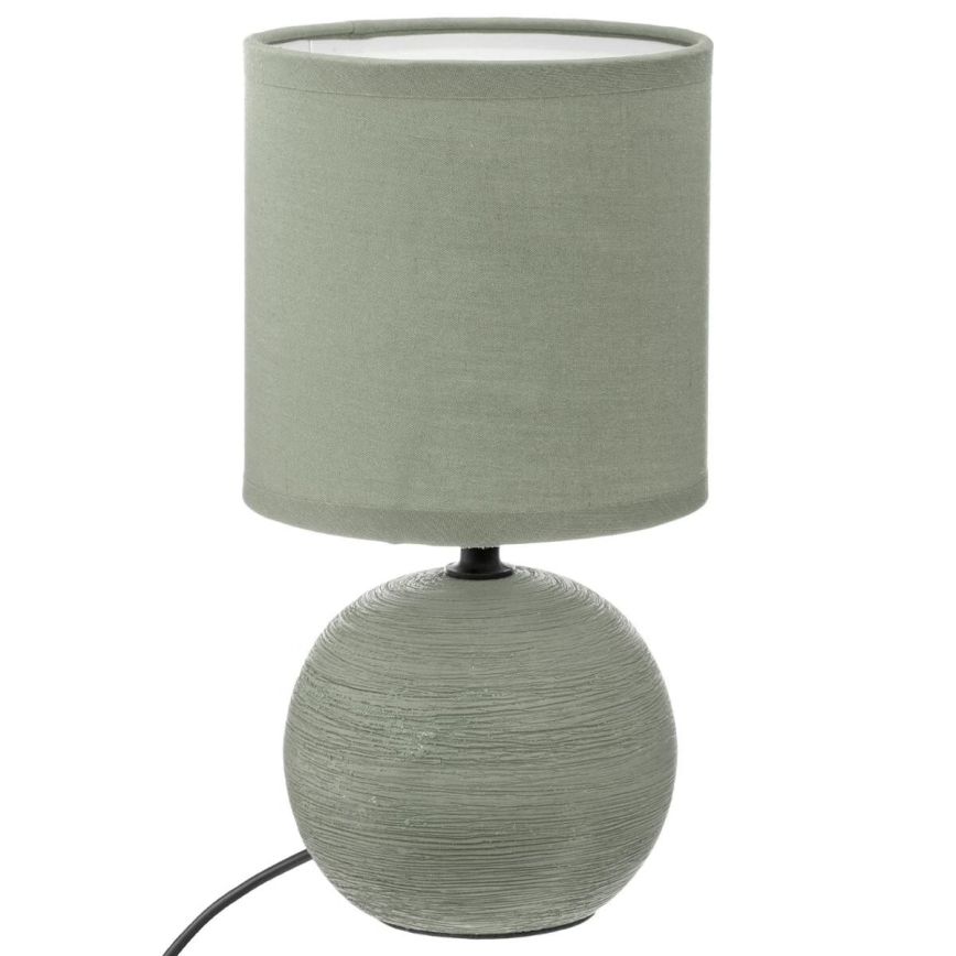 Atmosphera - Candeeiro de mesa TIMÉO 1xE14/60W/230V khaki