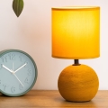 Atmosphera - Candeeiro de mesa TIMÉO 1xE14/60W/230V laranja