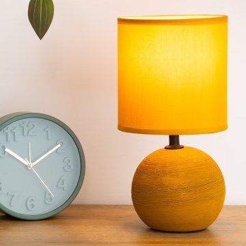 Atmosphera - Candeeiro de mesa TIMÉO 1xE14/60W/230V laranja