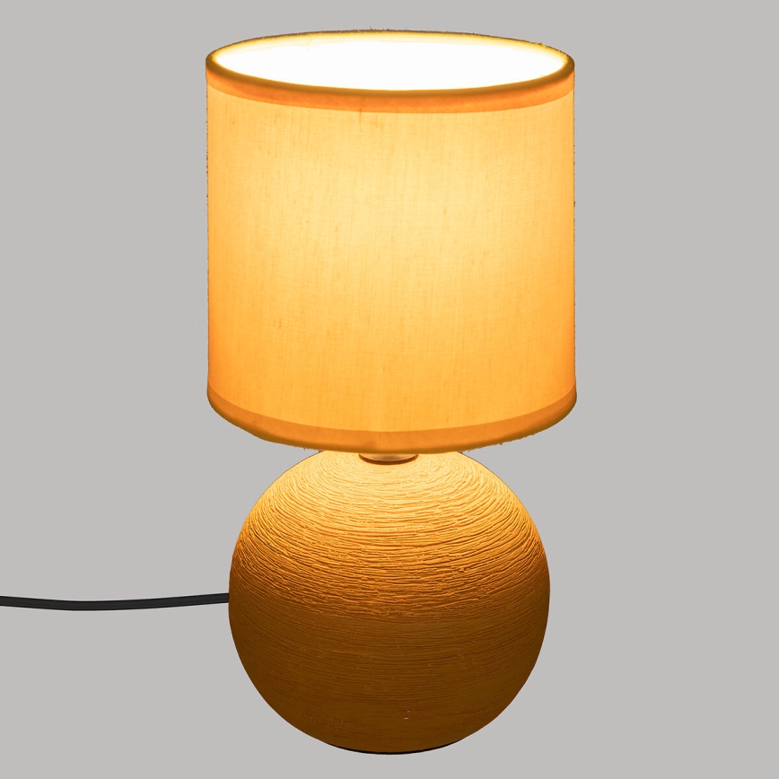 Atmosphera - Candeeiro de mesa TIMÉO 1xE14/60W/230V laranja