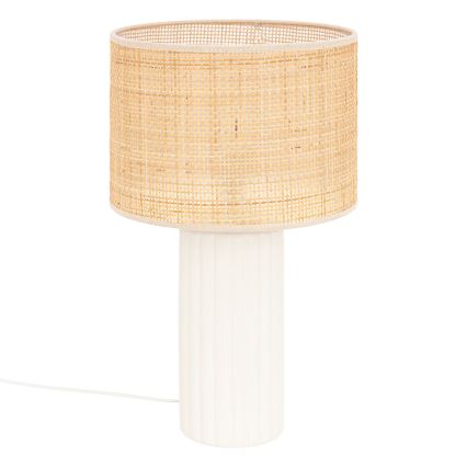 Atmosphera - Candeeiro de mesa TYLIA 1xE14/60W/230V vime