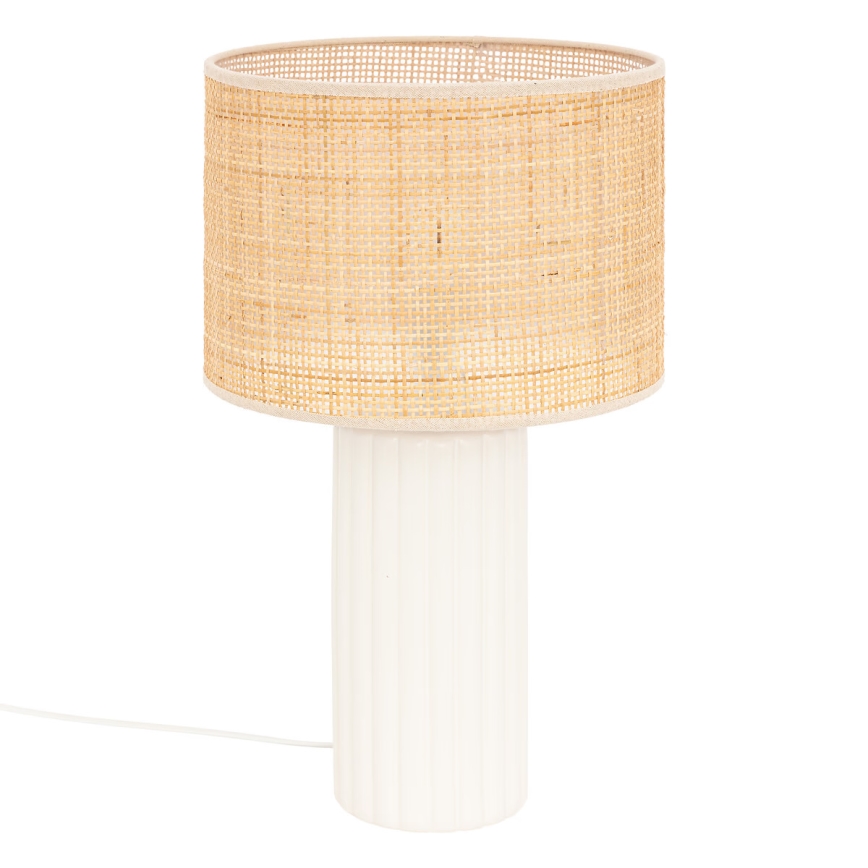 Atmosphera - Candeeiro de mesa TYLIA 1xE14/60W/230V vime